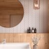 FIKA MALLA WHEAT SHAPE MATTE WH 24.4x30.4 cm - Imagen 2