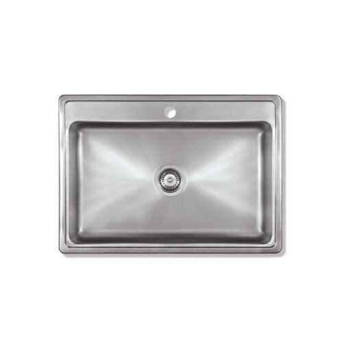 PILETA A.INOX. 1B 780-E DESIGNA (68x41x17)