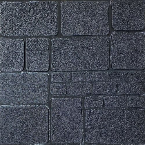 PLACA AUTOADHESIVA 3D PIEDRA 77x70 CM