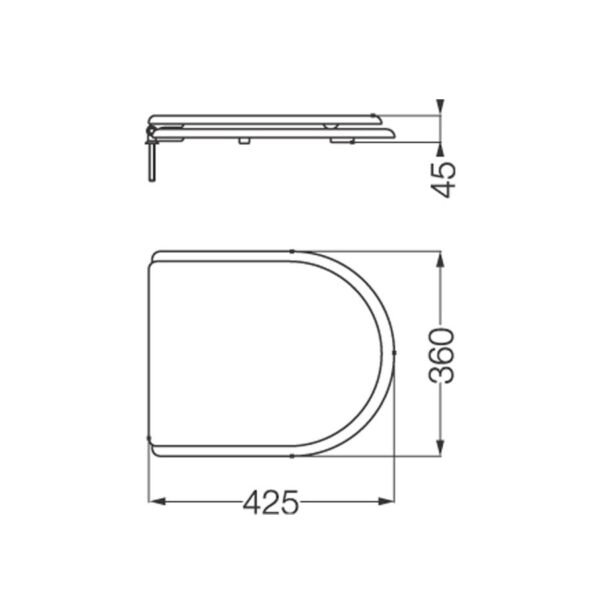 ASIENTO MURANO BCO FERRUM UF CIE.SUAVE (TUXUS B) - Imagen 2