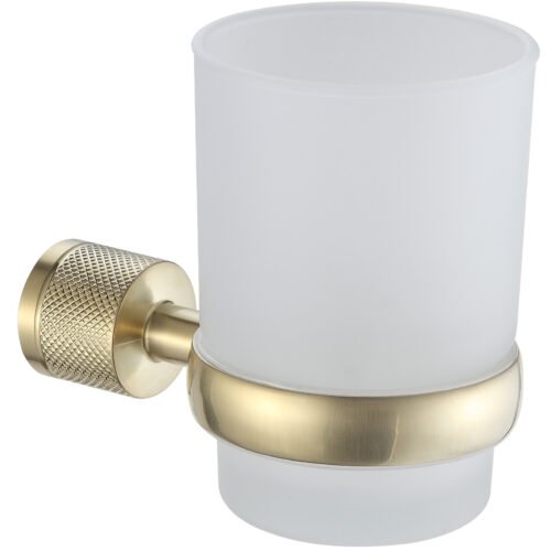 ACC PEIRANO FABRIC GOLD PORTA VASO Y CEPILLO (17060G)