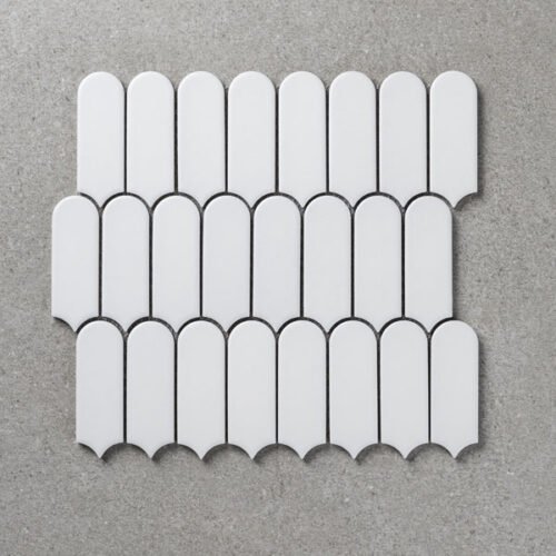 FIKA MALLA VANILLA MATTE WHITE 29.6x28 cm