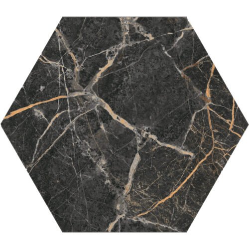 LISTEL MISIONES HEXAGONAL 17 BLACK SAUDI (1M2)