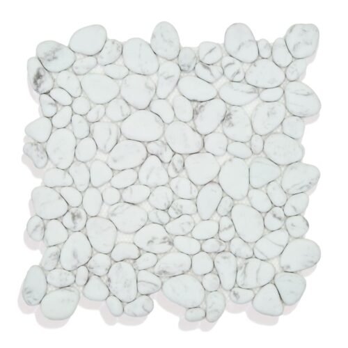 MISIONES MALLA PEBBLE WHITE 30X30 cm