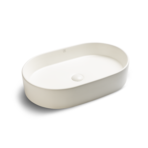 BACHA APOY. SELAH OVA WHITE MATE 600x320x120 (78330DMW)