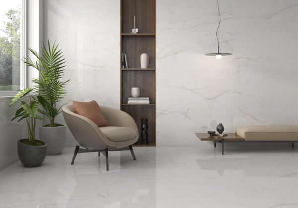 PORCELANATO PAMESA CRYSTAL WHITE PULIDO 60X120 P.MJ12 (1.44m2) - Imagen 2