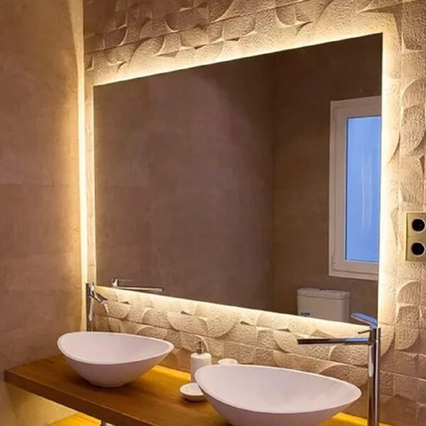 ESPEJO RECTANGULAR LED 80X60 cm