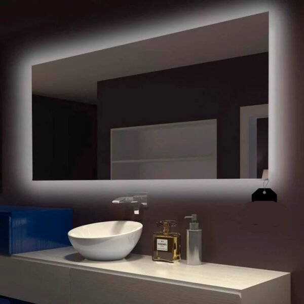 ESPEJO RECTANGULAR LED 80X60 cm