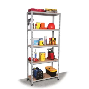 ESTANTERIA METALICA C/5 ESTANTES GRIS (350.7880)