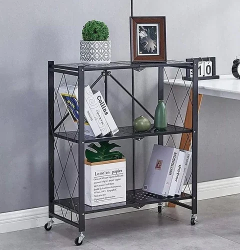 ESTANTERIA PLEGABLE 3 EST NEGRO (400/2)