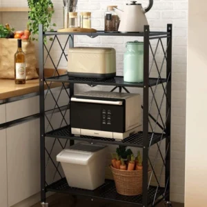 ESTANTERIA PLEGABLE 4 EST NEGRO RAYNEE (401/2)