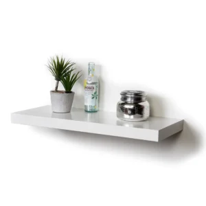 ESTANTE FLOTANTE C/SOPORTE 80X25 BLANCO (610-4080)