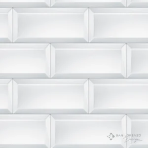 CERAMICA BISOTE BLANCO BRILL BIS 7.7x15.4 (0.93m2)