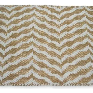 ALFOMBRA YUTE Y ALGODON REVERSIBLE 50x80CM