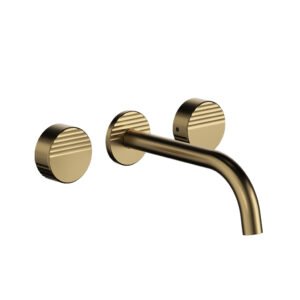 GRIF FV GRIP BRUSHED BRASS LAVATORIO PARED (0203/L8-BB)
