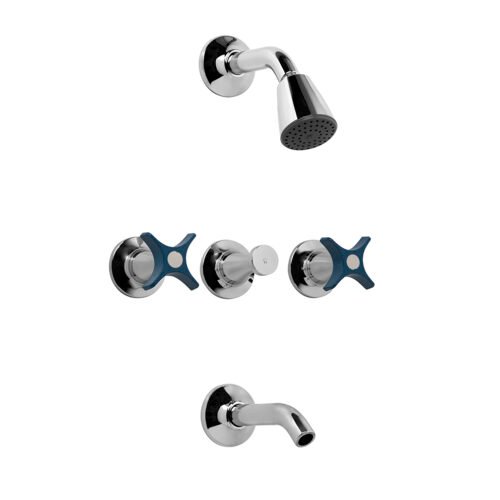 GRIF FV PETALO CROMO DUCHA LLAVE C/TRANSFERENCIA (0103/M3P CR)