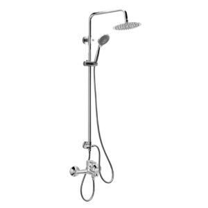 GRIF PEIRANO ADRA PLUS DUCHA EXTERIOR COLUMNA MONOCOMANDO CROMO (84-203)