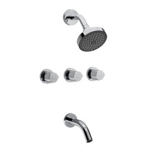 GRIF FV RADAL CROMO DUCHA C/TRANSFERENCIA (103/C7 CR)