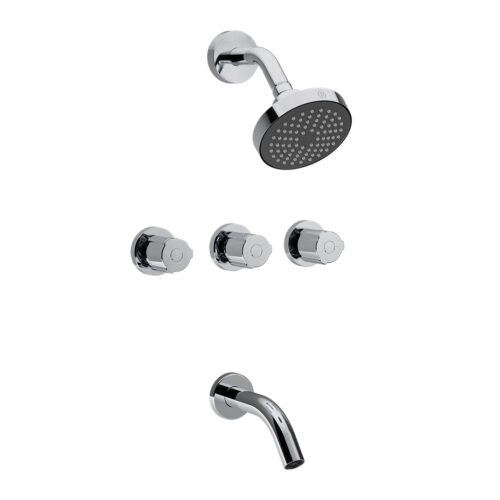 GRIF FV RADAL CROMO DUCHA C/TRANSFERENCIA (103/C7 CR)