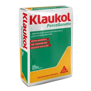 KLAUKOL ADHESIVO. PORCELLANATO FLUIDO x 25 KG