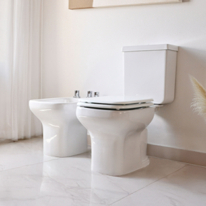 COMBO FERRUM LIMAY 4 PIEZAS (INODORO+ASIENTO+DEPÓSITO DE APOYAR+BIDET)