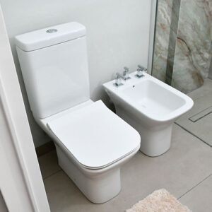 COMBO FERRUM TEMPLE 4 PIEZAS (INODORO+ASIENTO+DEPÓSITO DE APOYAR+BIDET)