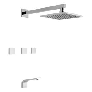 GRIF FV CHALTEN CROMO DUCHA C/TRANSFERENCIA (103/H4 CR)