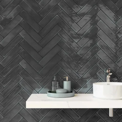 LISTEL ICELAND 7.70X30.5 GRIS OSCURO (1.17 M2)