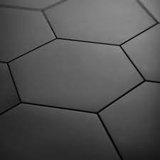LISTEL HEXAGONO NEGRO MATE 20x23 (1M2) (SALE)