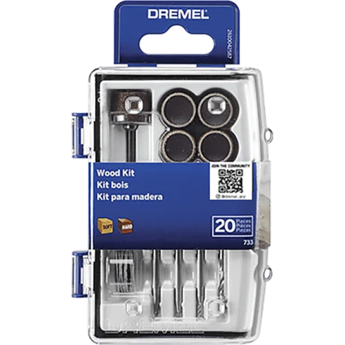DREMEL 733 MICROKIT 20pzs.P/MADERA