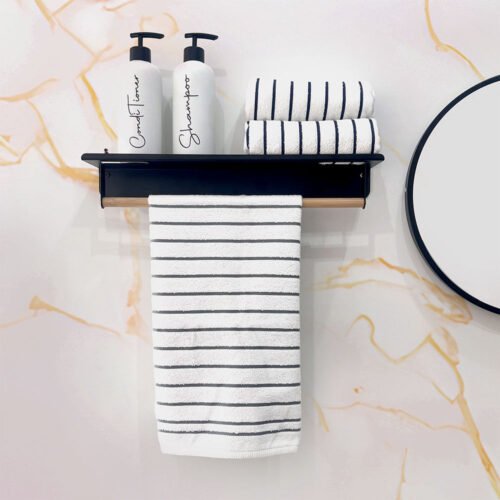 ORGANIZADOR ESTANTE SIMPLE BAMBOO NEGRO