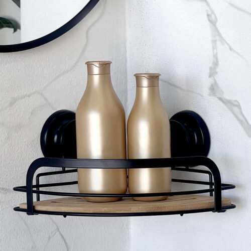 ORGANIZADOR ESQUINERO SIMPLE BAMBOO NEGRO