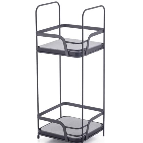 ORGANIZADOR PISO DOBLE NEGRO/GRIS