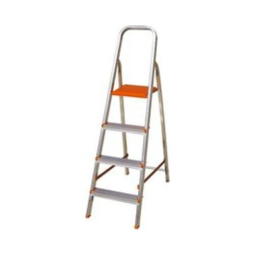 ESCALERA DE ALUMINIO 4 PELDAÑOS OXEN (ESC0634)