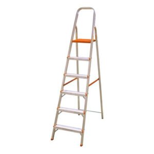 ESCALERA DE ALUMINIO 6 PELDAÑOS OXEN (ESC0636)