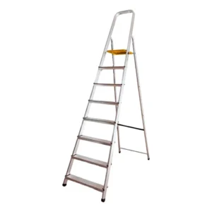 ESCALERA DE ALUMINIO 8 PELDAÑOS OXEN (ESC0638)