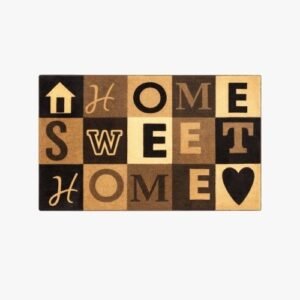 FELPUDO BEN POLYESTER HOME SWEET HOME 40X60cm