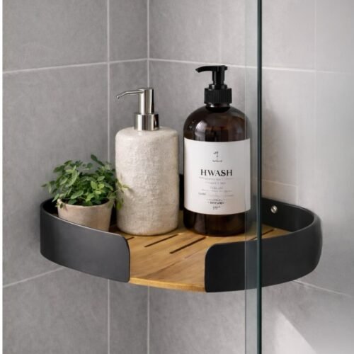 ORGANIZADOR ESQ SIMPLE AUTOADHESIVO LINEA BAMBOO NEGRO