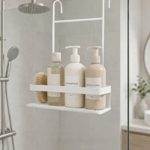 ORGANIZADOR COLGANTE DE MAMPARA SIMPLE OLTEN BLANCO 35x22,50x9cm