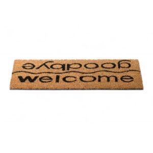FELPUDO DE COCO 25X75CM WELCOM/GOODBYE