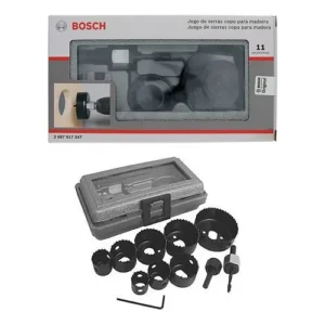 BOSCH SET SIERRAS COPA PARA MADERA 11 Pzs (2607017547)