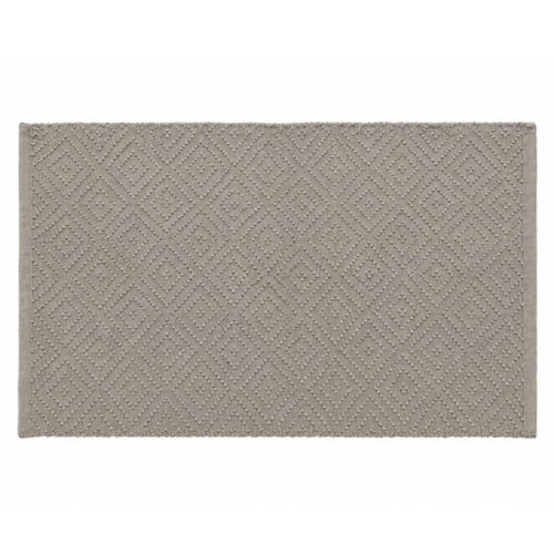 ALFOMBRA ROMBOS ENTRELAZADOS Y GUARDA BEIGE 120x180cm