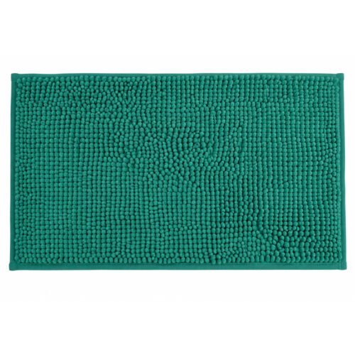 ALFOMBRA P/BAÑO MICROFIB PELO CORTO 40x60cm VERDE