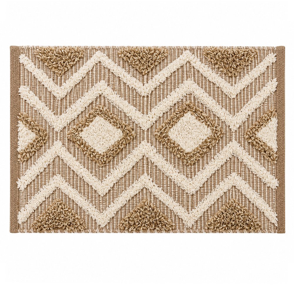 ALFOMBRA ALGODON CON PELOS 50x80cm